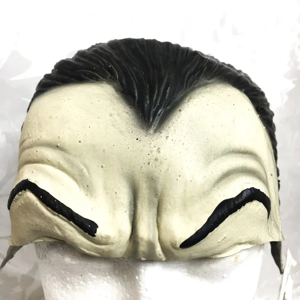 Count Dracula Vampire Latex Forehead Cap Wig NWT NOS